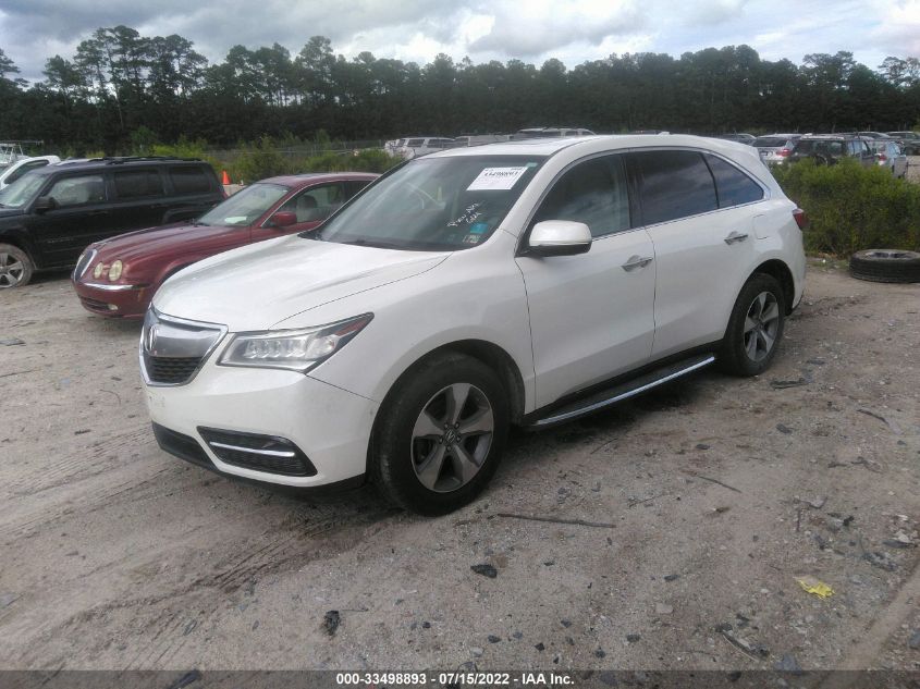 2014 ACURA MDX 5FRYD4H2XEB005413