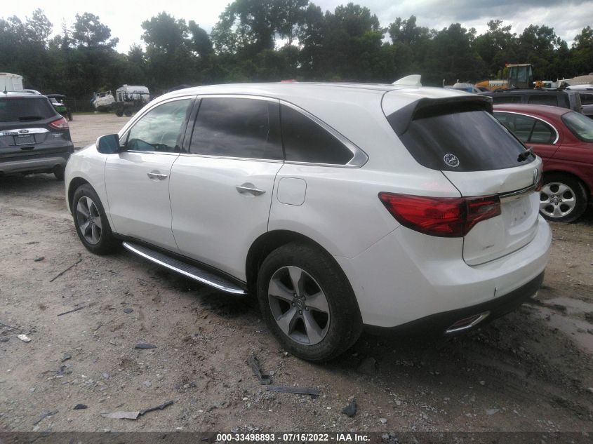 2014 ACURA MDX 5FRYD4H2XEB005413