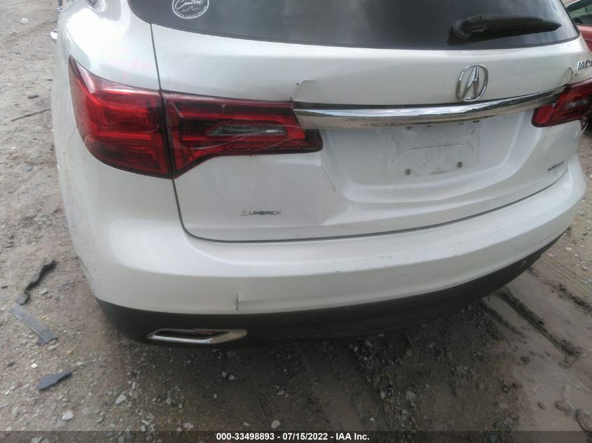 2014 ACURA MDX 5FRYD4H2XEB005413