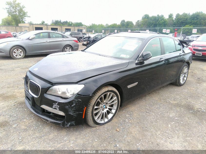 2013 BMW 7 SERIES 750I XDRIVE WBAYB6C54DC997920
