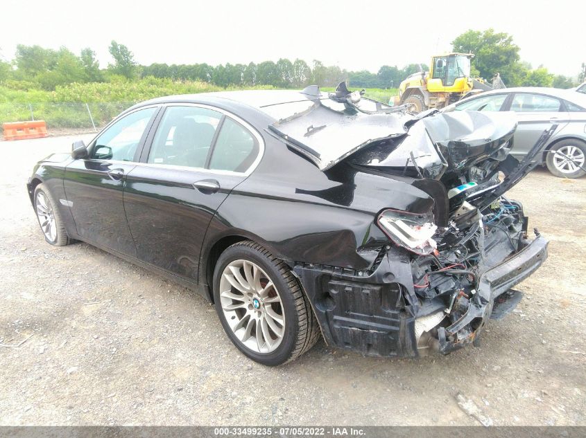2013 BMW 7 SERIES 750I XDRIVE WBAYB6C54DC997920