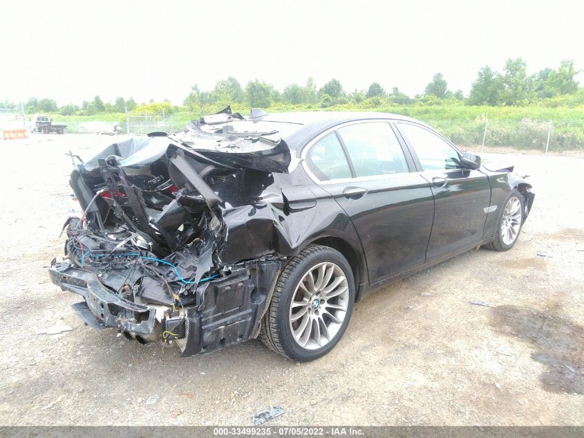 2013 BMW 7 SERIES 750I XDRIVE WBAYB6C54DC997920