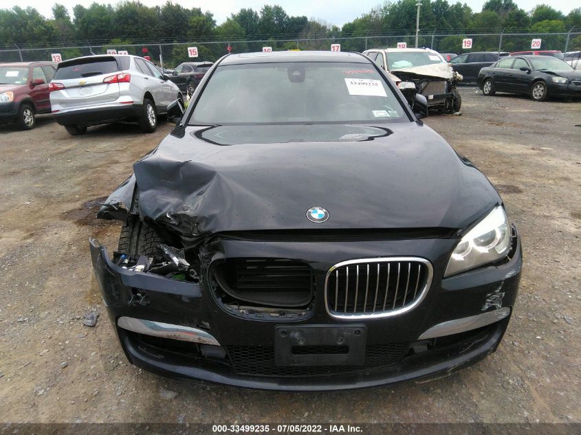 2013 BMW 7 SERIES 750I XDRIVE WBAYB6C54DC997920