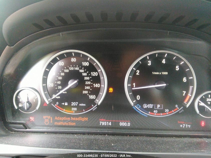 2013 BMW 7 SERIES 750I XDRIVE WBAYB6C54DC997920