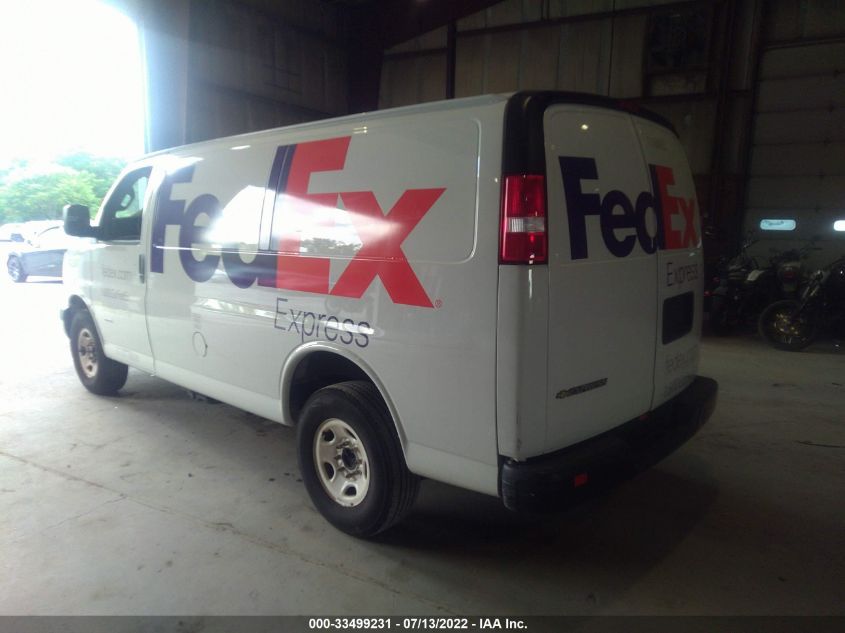 2020 CHEVROLET EXPRESS CARGO VAN 1GCWGAF1XL1272145