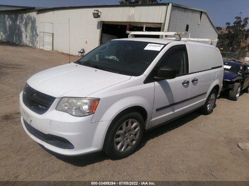 2014 RAM CARGO VAN TRADESMAN 2C4JRGAG5ER451825