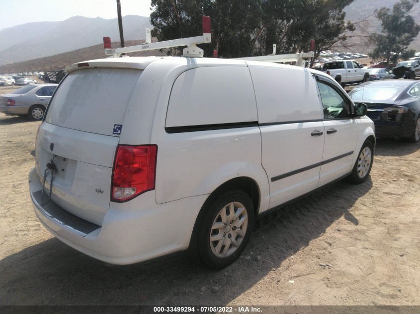 2014 RAM CARGO VAN TRADESMAN 2C4JRGAG5ER451825