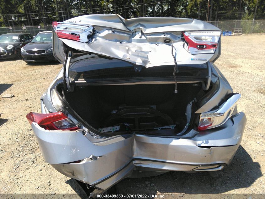 2019 HONDA ACCORD HYBRID 1HGCV3F12KA020748