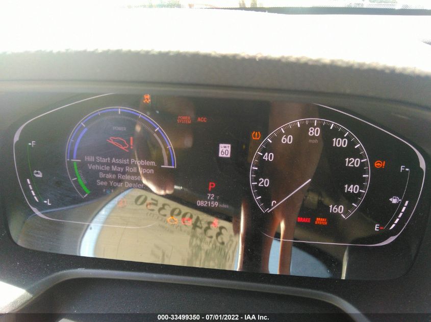2019 HONDA ACCORD HYBRID 1HGCV3F12KA020748