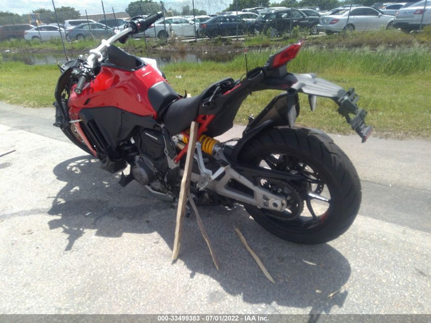 2022 DUCATI MULTISTRADA V4/V4S/V4 S SPORT ZDMAALVW5NB007901