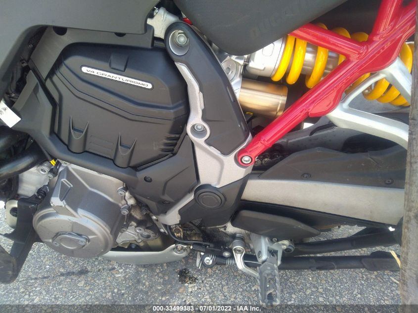 2022 DUCATI MULTISTRADA V4/V4S/V4 S SPORT ZDMAALVW5NB007901
