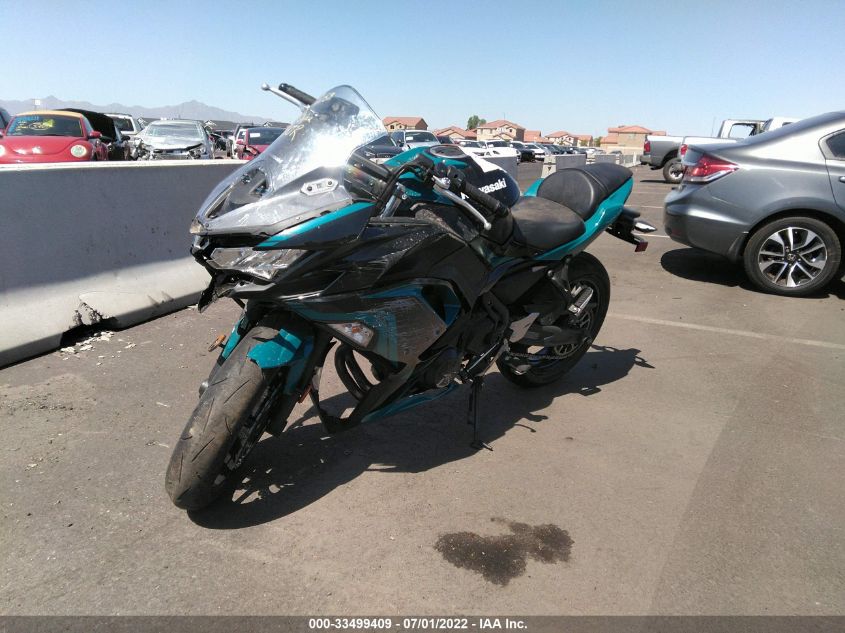 2021 KAWASAKI EX650 M ML5EXEM14MDA30616