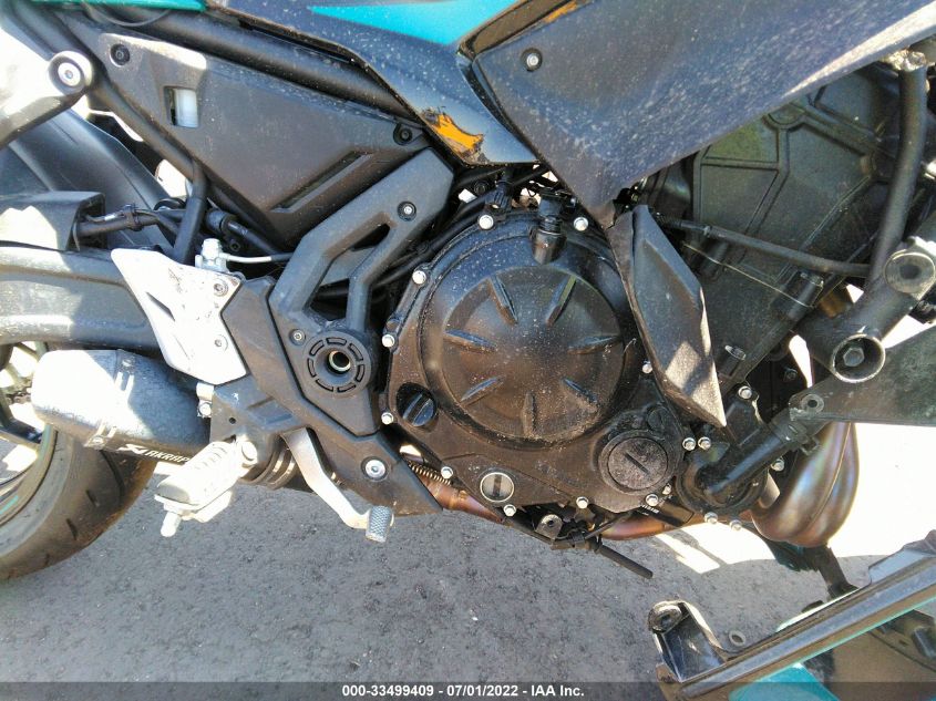 2021 KAWASAKI EX650 M ML5EXEM14MDA30616