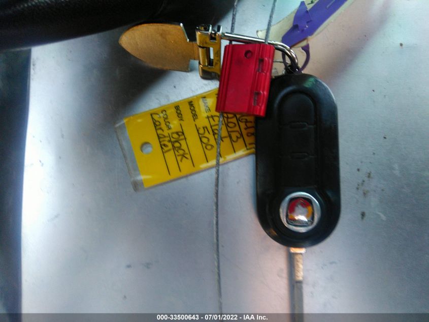 2013 FIAT 500 ABARTH 3C3CFFFH0DT573926