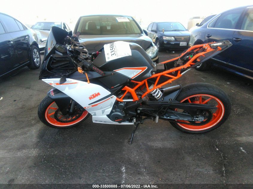 2015 KTM 390 DUKE MD2JYJ404FC221437