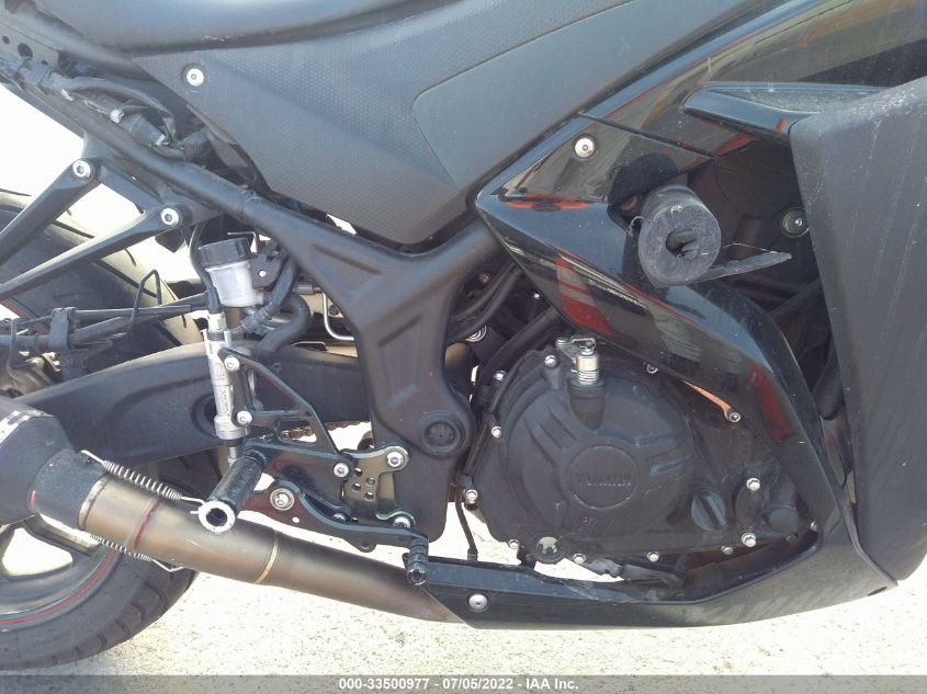 2017 YAMAHA YZFR3 A MH3RH15Y3HK003335
