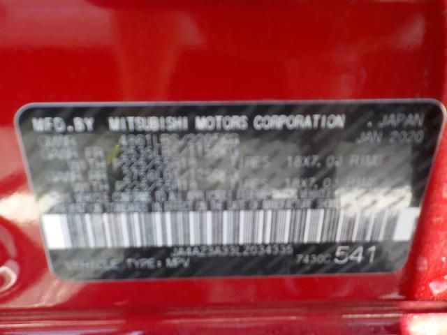 2020 MITSUBISHI OUTLANDER ES/SE/SEL/LE/SP JA4AZ3A33LZ034335