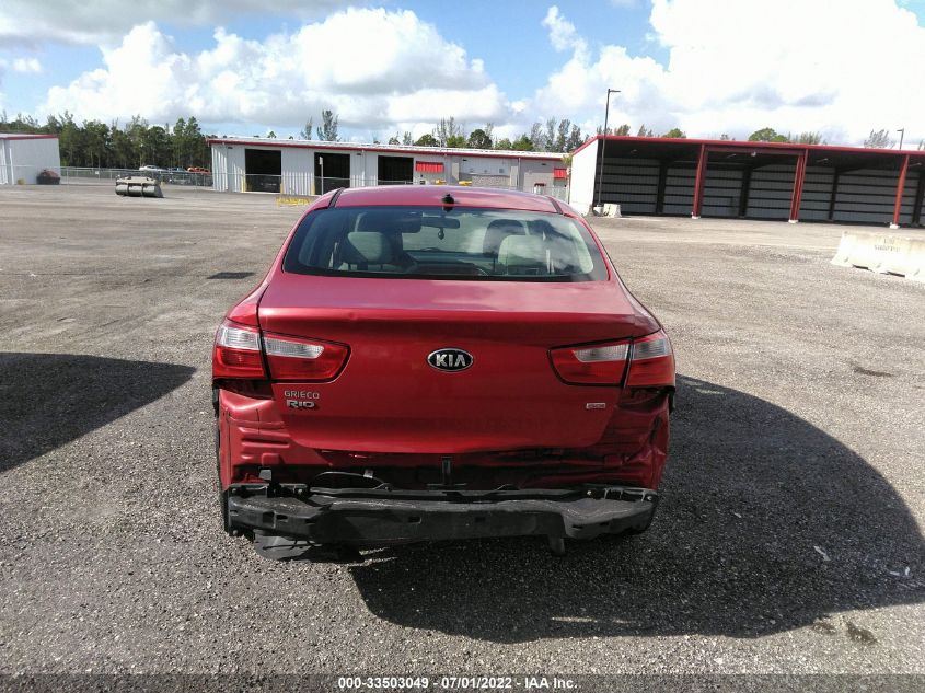2014 KIA RIO LX KNADM4A39E6326614