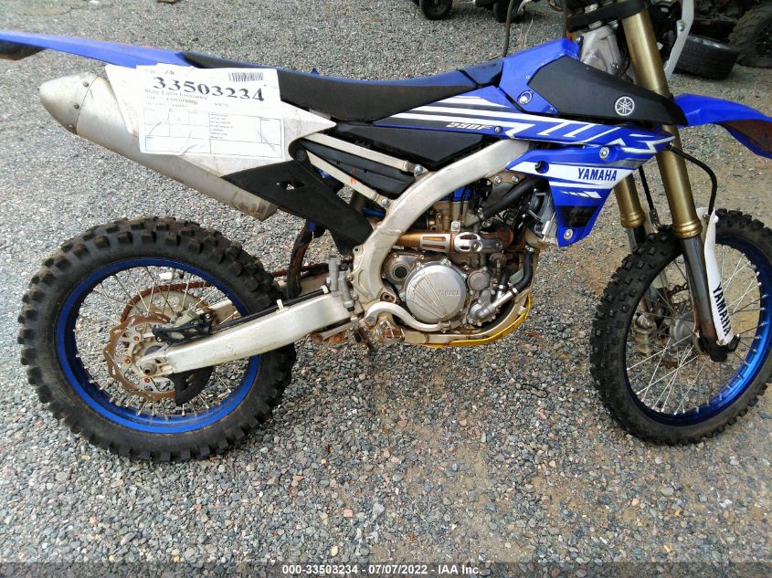 2019 YAMAHA WR250 F JYACG3533KA000435