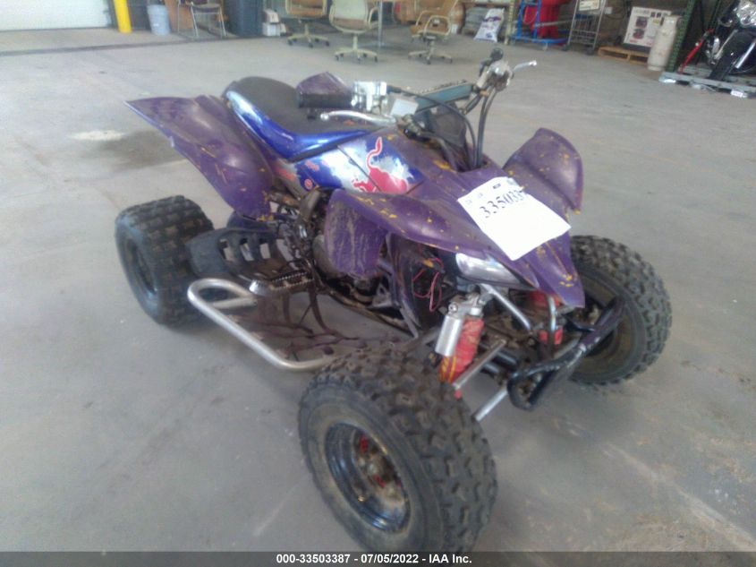 2006 YAMAHA YFZ450 JY4AJ20Y86C013717