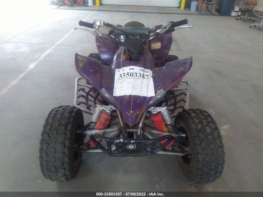 2006 YAMAHA YFZ450 JY4AJ20Y86C013717