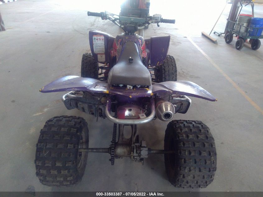 2006 YAMAHA YFZ450 JY4AJ20Y86C013717