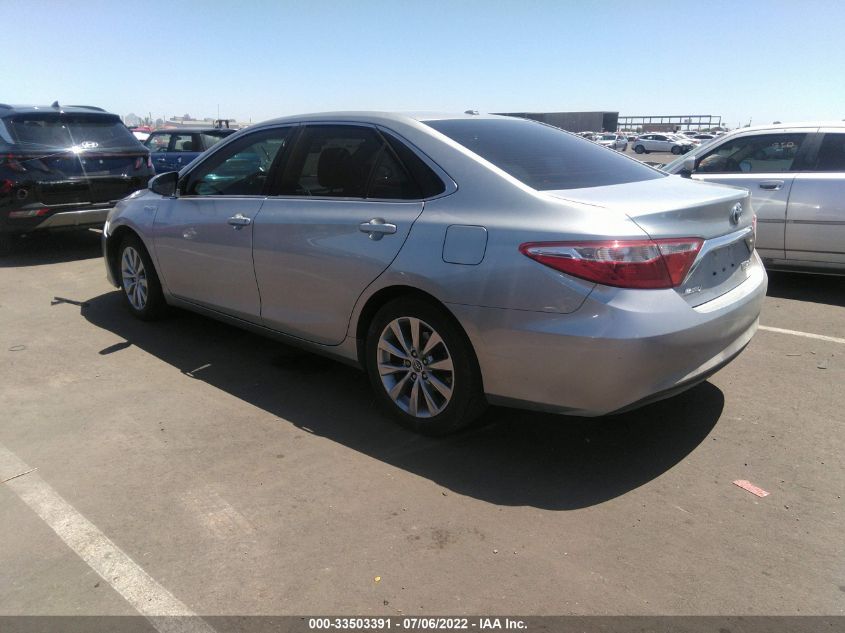 2015 TOYOTA CAMRY HYBRID HYBRID/LE/XLE/SE 4T1BD1FK1FU167895