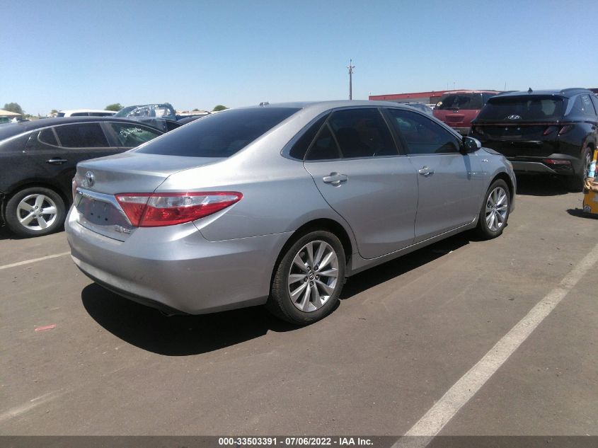 2015 TOYOTA CAMRY HYBRID HYBRID/LE/XLE/SE 4T1BD1FK1FU167895