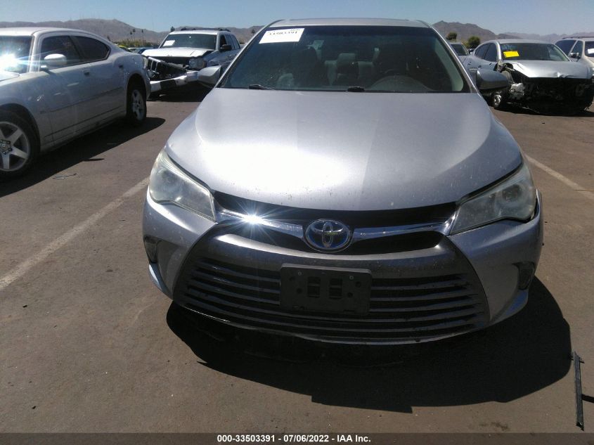 2015 TOYOTA CAMRY HYBRID HYBRID/LE/XLE/SE 4T1BD1FK1FU167895