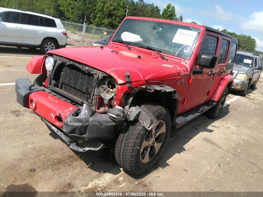 2018 JEEP WRANGLER JK UNLIMITED SAHARA 1C4BJWEG3JL935902