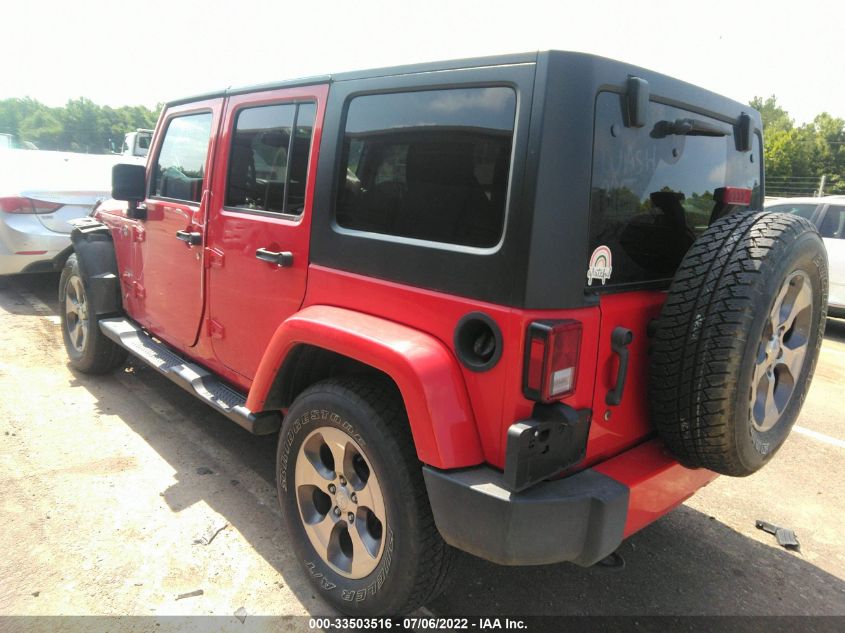2018 JEEP WRANGLER JK UNLIMITED SAHARA 1C4BJWEG3JL935902