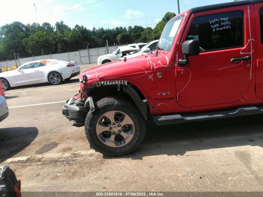 2018 JEEP WRANGLER JK UNLIMITED SAHARA 1C4BJWEG3JL935902