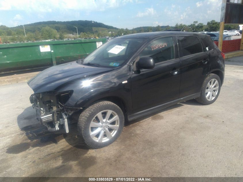 2015 MITSUBISHI OUTLANDER SPORT 2.4 ES 4A4AR3AW1FE044527
