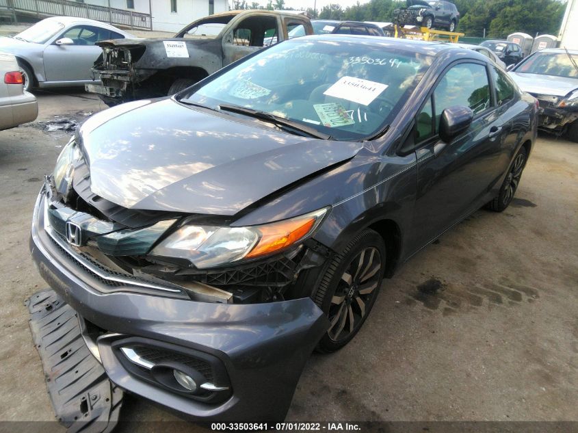 2015 HONDA CIVIC COUPE EXL 2HGFG3B06FH515241