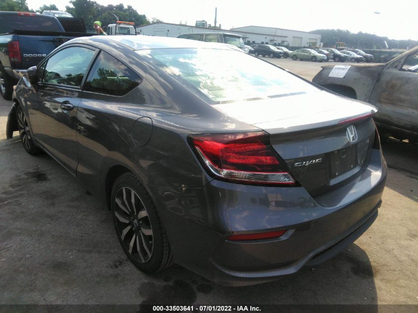2015 HONDA CIVIC COUPE EXL 2HGFG3B06FH515241