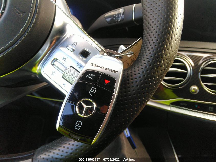 2020 MERCEDES-BENZ S-CLASS AMG S 63 WDDUG8JB3LA516403