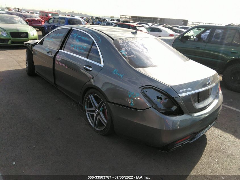 2020 MERCEDES-BENZ S-CLASS AMG S 63 WDDUG8JB3LA516403