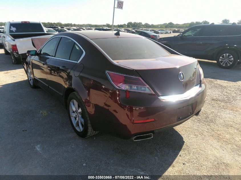 2013 ACURA TL 19UUA8F27DA001346