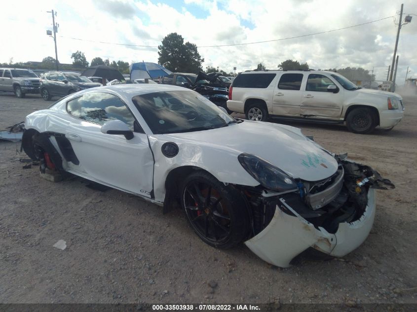 2016 PORSCHE CAYMAN S/GTS WP0AB2A87GK186505