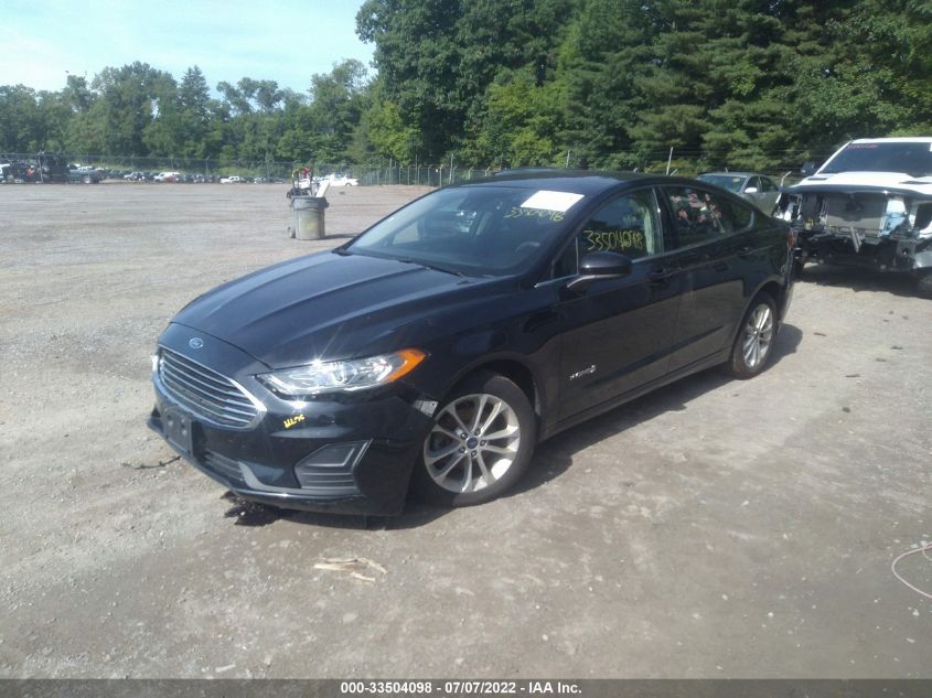 2019 FORD FUSION HYBRID SE 3FA6P0LU7KR124439