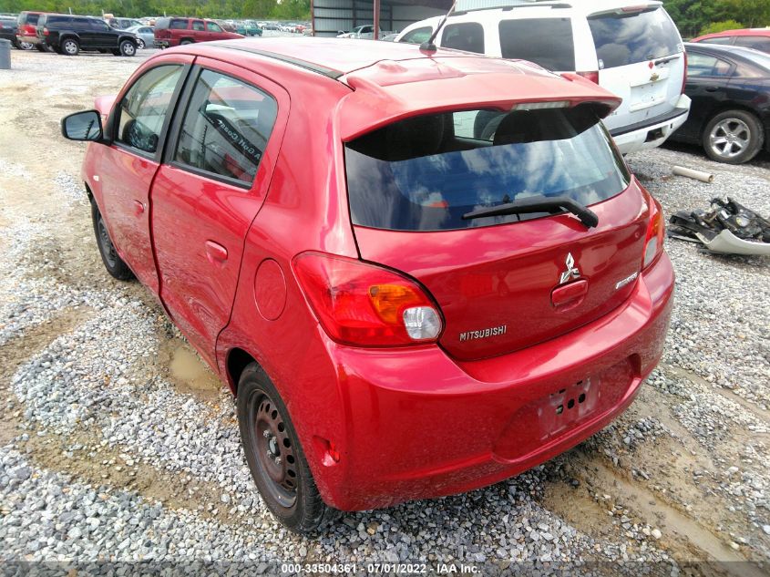 2015 MITSUBISHI MIRAGE DE/RF ML32A3HJXFH034139