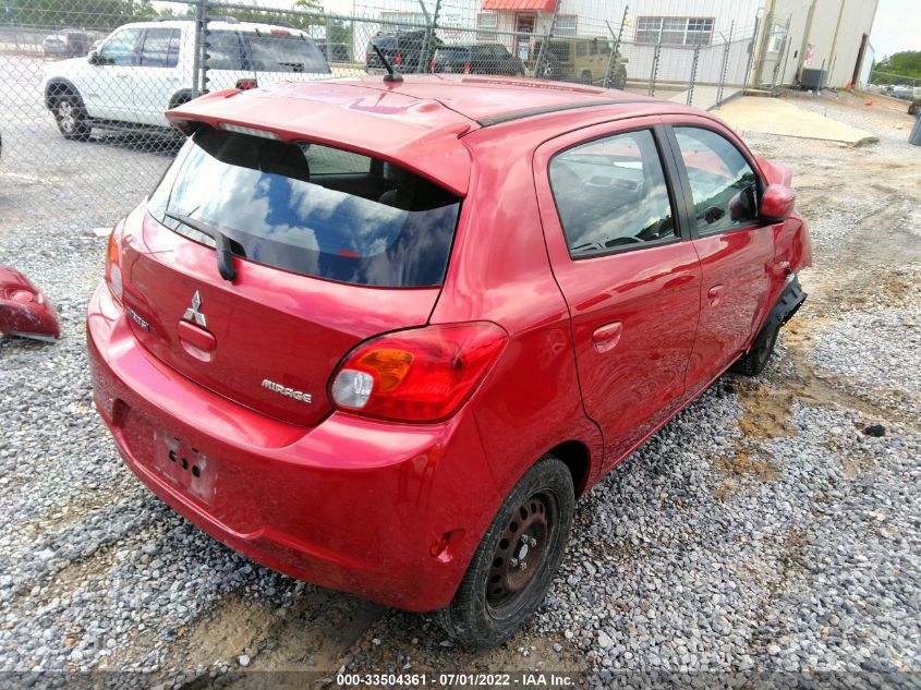 2015 MITSUBISHI MIRAGE DE/RF ML32A3HJXFH034139