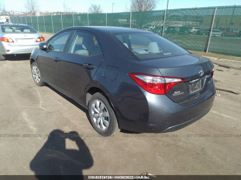 2015 TOYOTA COROLLA L/LE/S/S PLUS/LE PLUS 2T1BURHE4FC326514