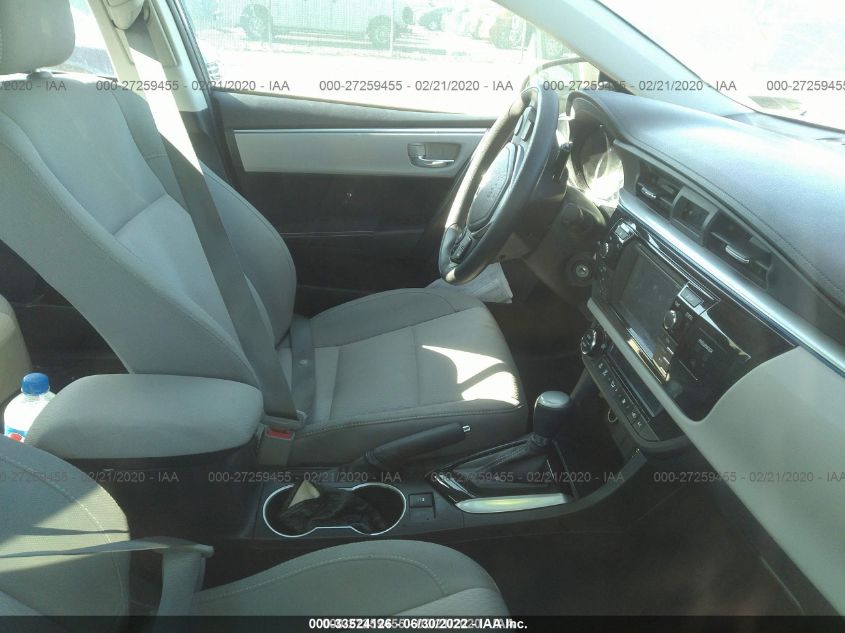 2015 TOYOTA COROLLA L/LE/S/S PLUS/LE PLUS 2T1BURHE4FC326514