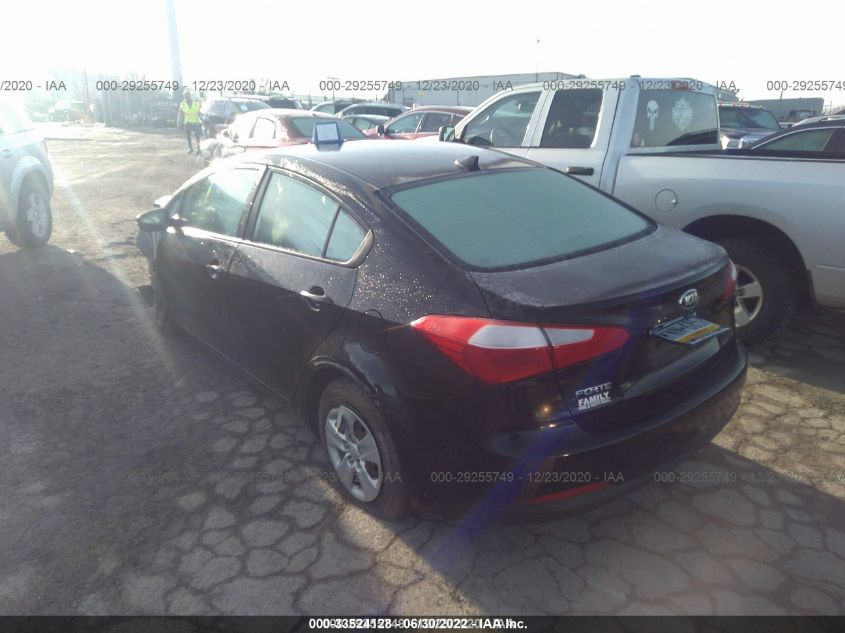 2014 KIA FORTE LX KNAFK4A67E5141749