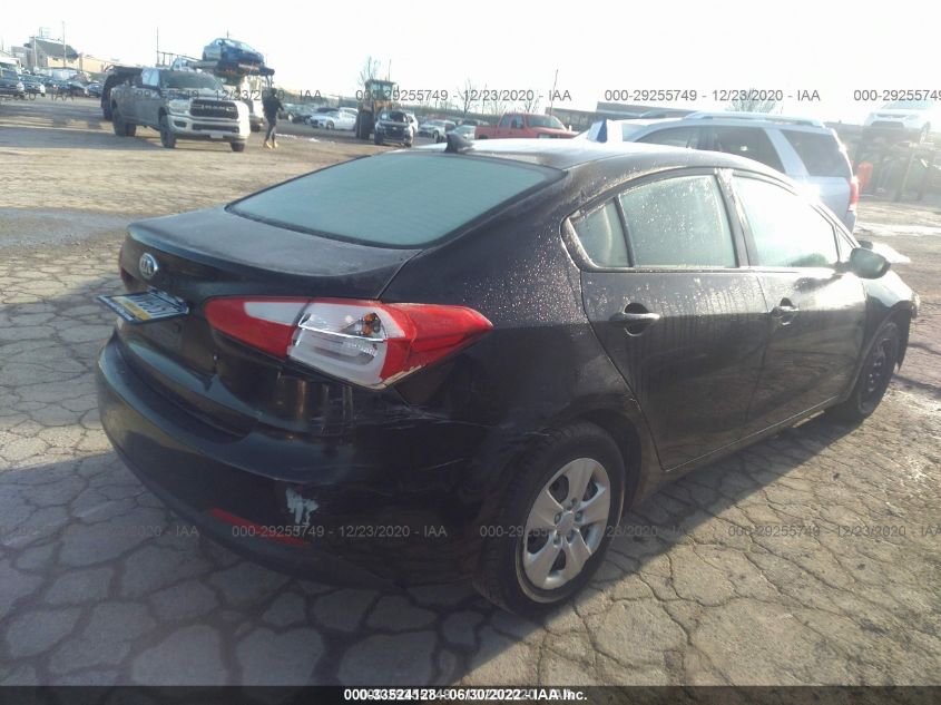2014 KIA FORTE LX KNAFK4A67E5141749