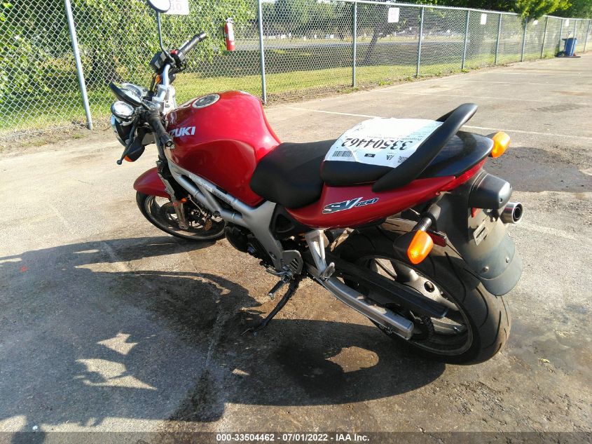 2001 SUZUKI SV650 S JS1VP52A112104761