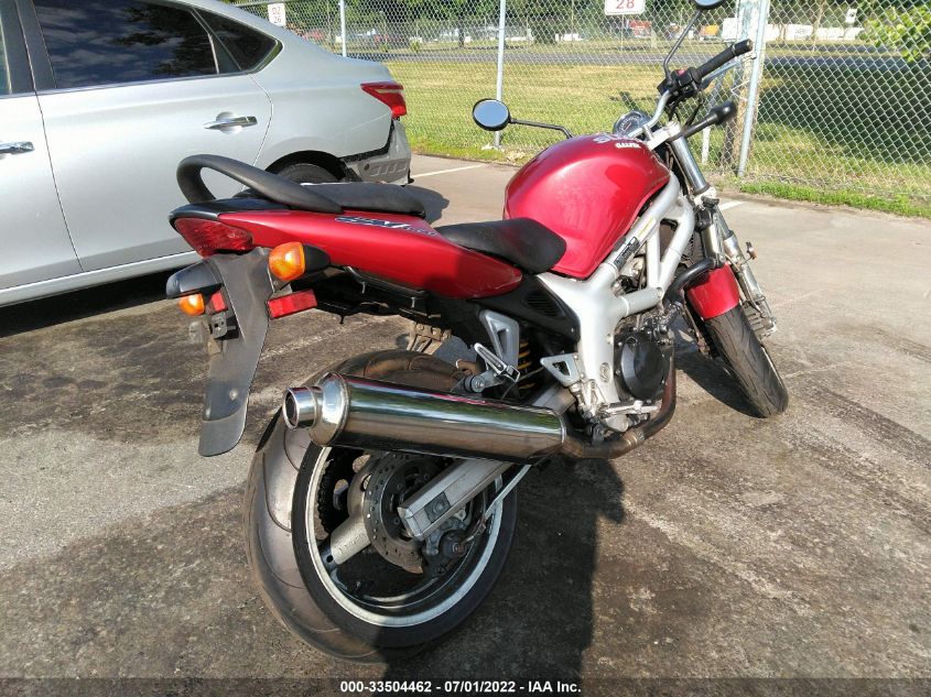 2001 SUZUKI SV650 S JS1VP52A112104761
