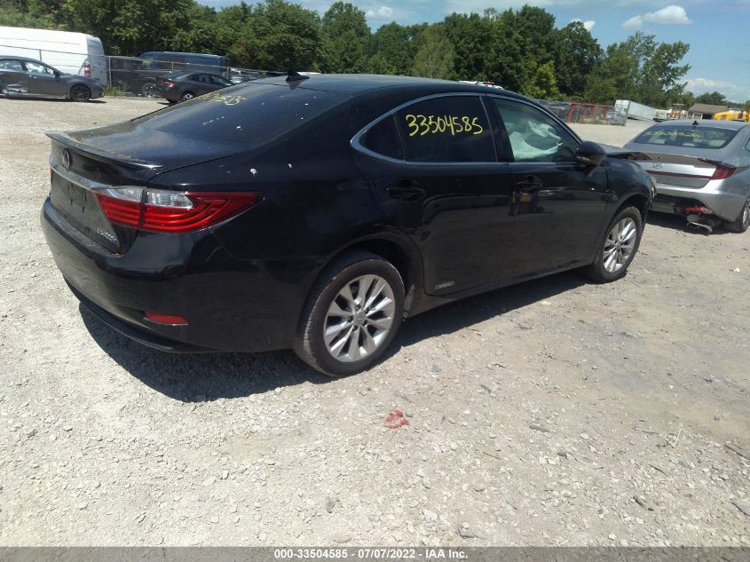 2013 LEXUS ES 300H HYBRID JTHBW1GG5D2010886
