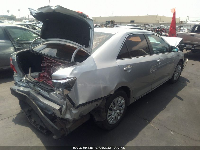 2013 TOYOTA CAMRY HYBRID HYBRID/LE/XLE 4T1BD1FK5DU079185